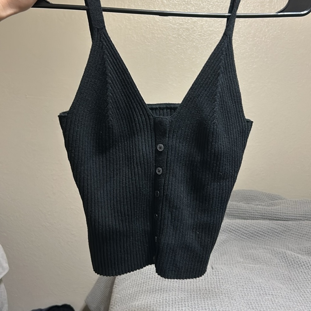 Ribbed Aerie Tank Top